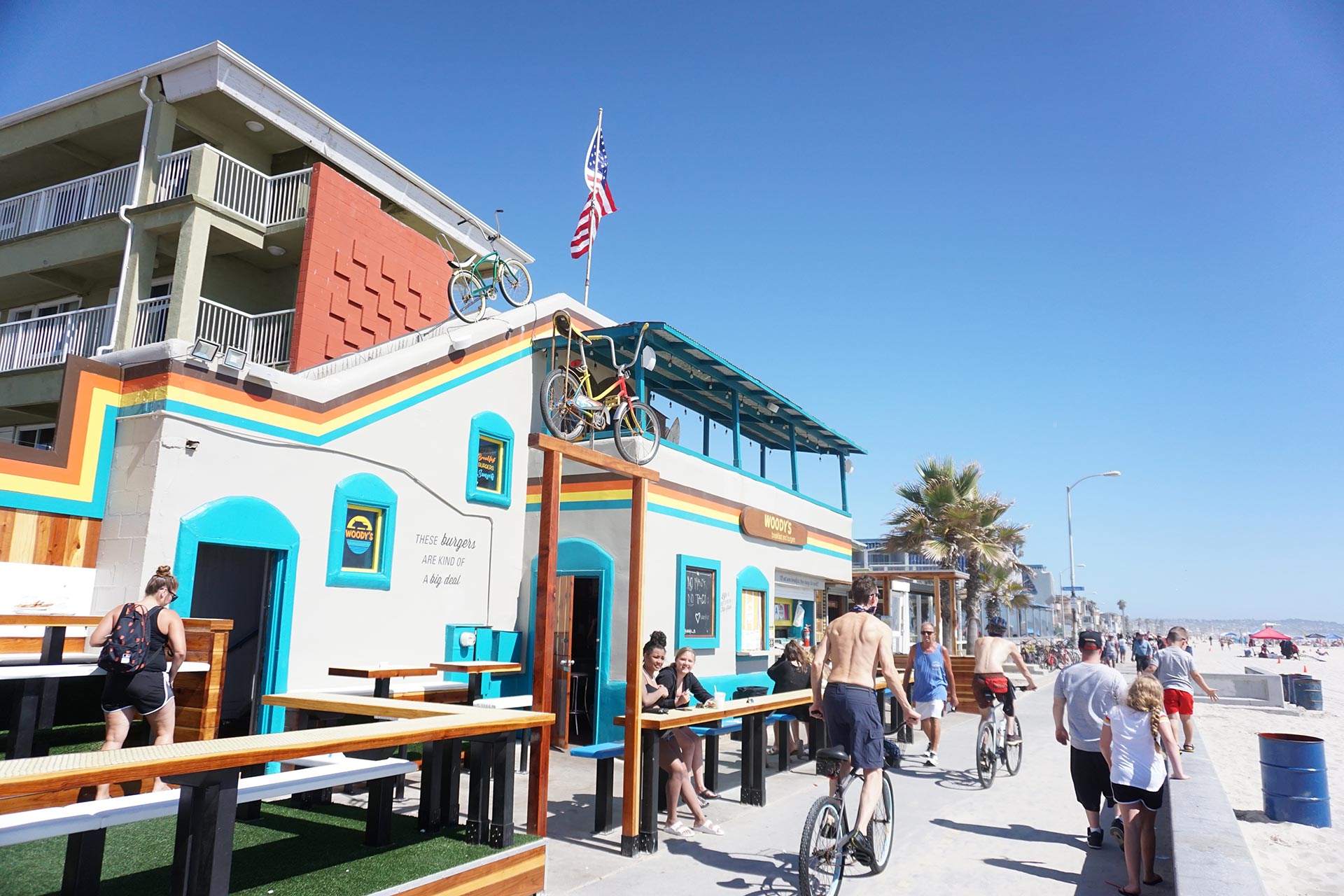 Things To Do Woody's Pacific Beach